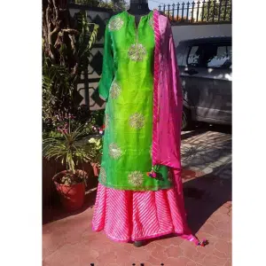 MDB - 006296 ( Designer Plazo suit )
