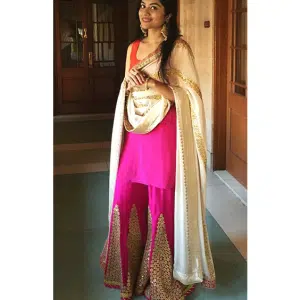 MDB - 006308 ( Designer plazo suit )