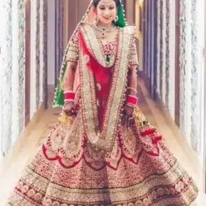 MDB - 006419 ( Heavy Bridal Lehenga )