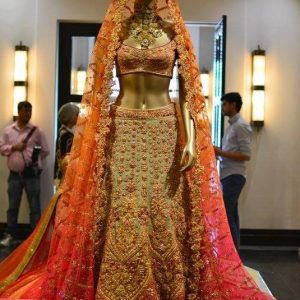 MDB - 006553 ( Designer Bridal Lehenga )