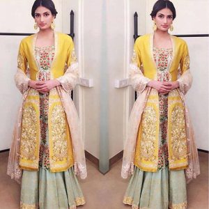 MDB - 006474 ( Designer plazo suit )