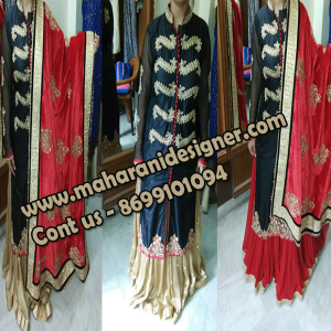 MDB - 006576 ( Designer Bridal Plazo suit )
