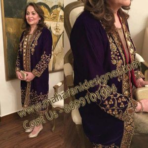 MDB - 006738 ( Designer Trouser Suit )