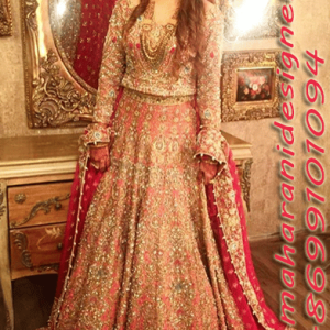 MDB - 001203 ( Designer Pakistani Bridal Lehenga )