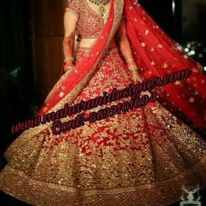 MDB - 006873 ( Designer Bridal Lehenga )