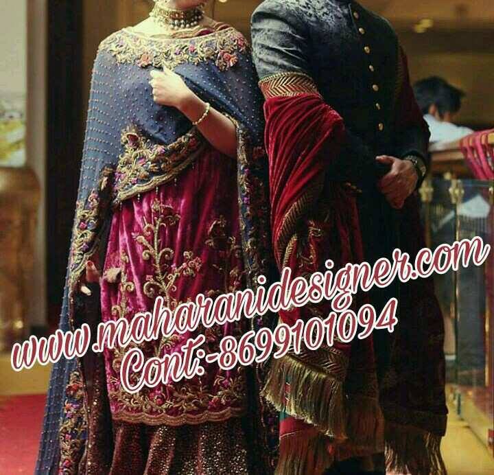 MDB - 0145 ( Designer Bridal velvet Lehenga )