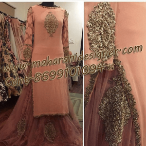 MDB - 4563 ( Long shirt with lehenga for mehndi )