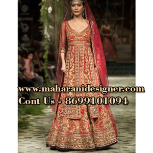 MDB - 0163 ( Bridal lehenga red )