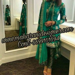 top boutiques in amritsar , designer pajami suits
