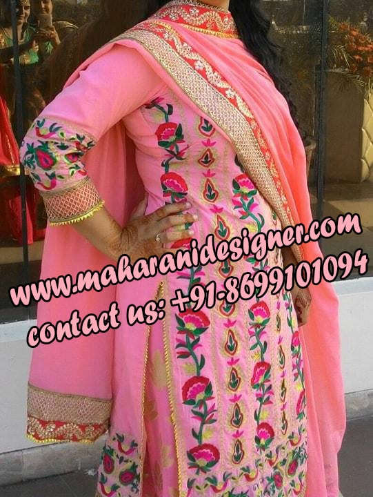 top designer boutique in samrala, pink salwar suit