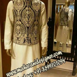 boutique designs of punjabi suits , DESIGNER SHERWANI + JACKET