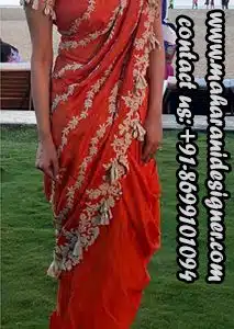 boutique in phagwara on fb , designer saree for wedding