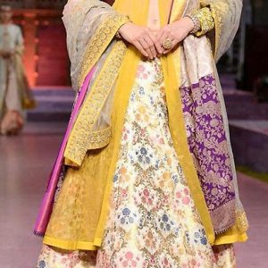 Designer Lehenga With Long Jacket ,Designer Lehenga With Long Jacket