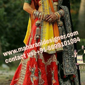 Heavy bridal lehenga 2017, heavy bridal lehenga saree, heavy bridal lehenga images, heavy bridal lehenga by manish malhotra, heavy bridal lehenga on rent, heavy bridal lehenga choli, heavy bridal lehenga online, heavy bridal lehenga with price, Maharani Designer Boutique, Heavy Bridal Lehenga.