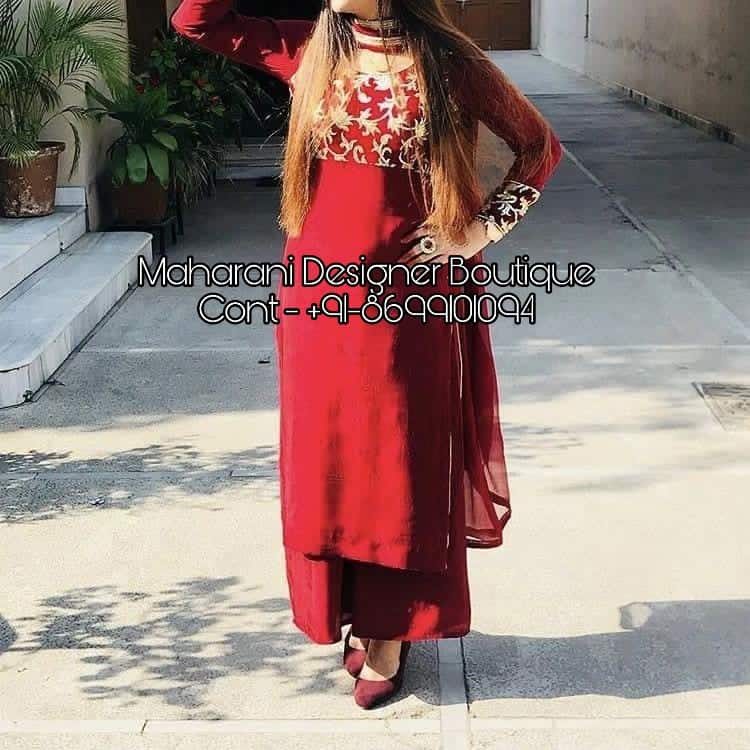 Red Designer Plazo Suit at Rs 1299/piece | Anupam Plaza | Surat | ID:  13524102062