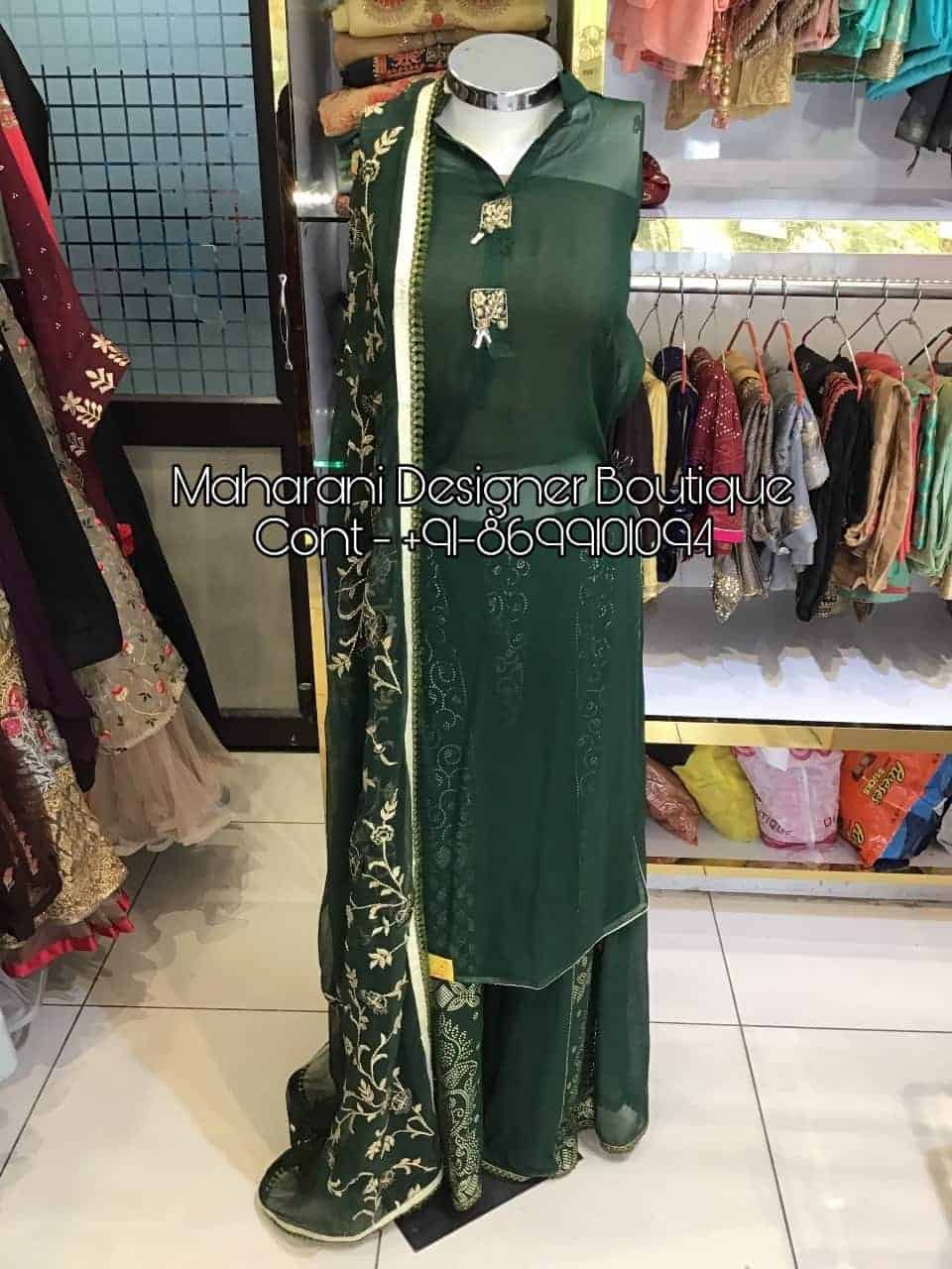 Plazo Suit Designer | Maharani Designer Boutique