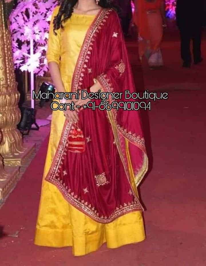 yellow frock suit designs