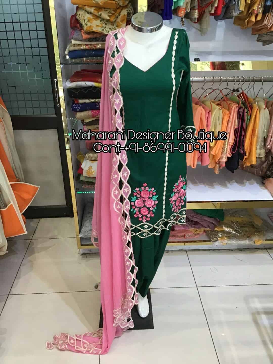 Buy Satest Salwar Suits Online | Maharani Designer Boutique