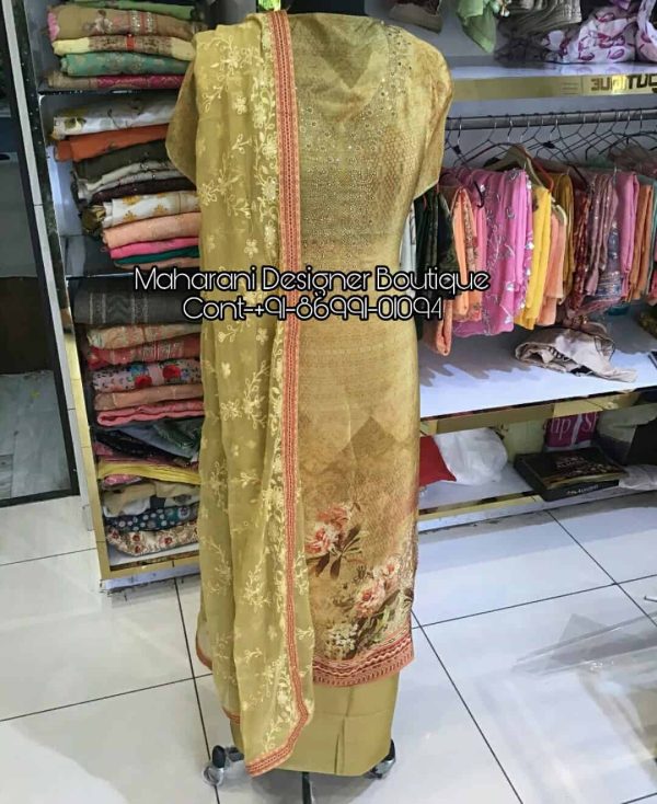 Punjabi Suits Heavy Dupatta | Maharani Designer Boutique