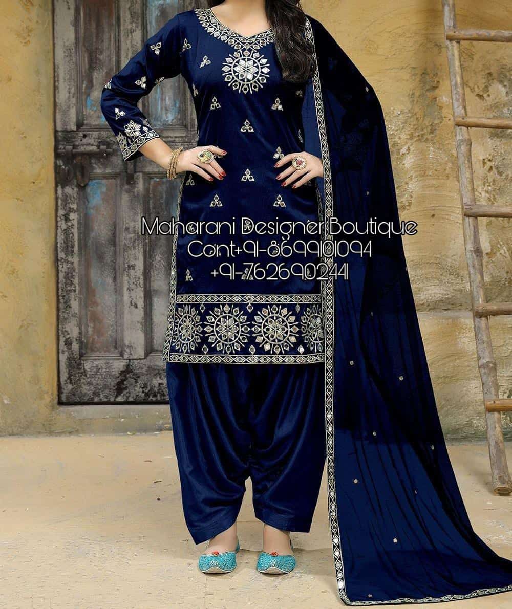 Punjabi Boutique Style Suits With Price | Maharani Designer Boutique