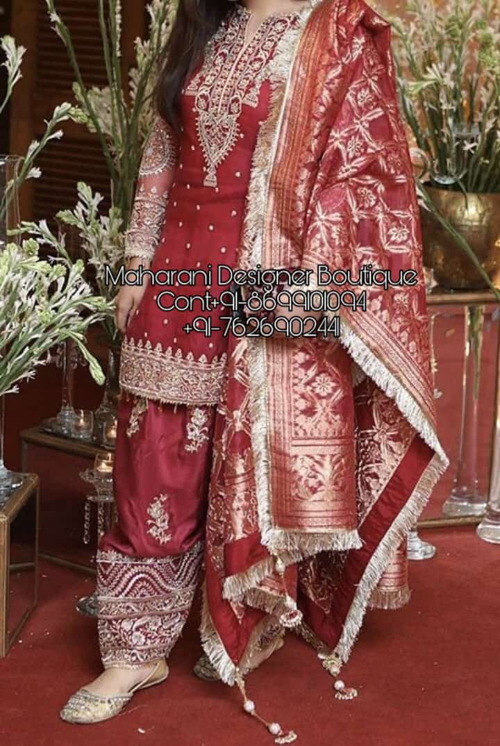 heavy punjabi wedding suits with price