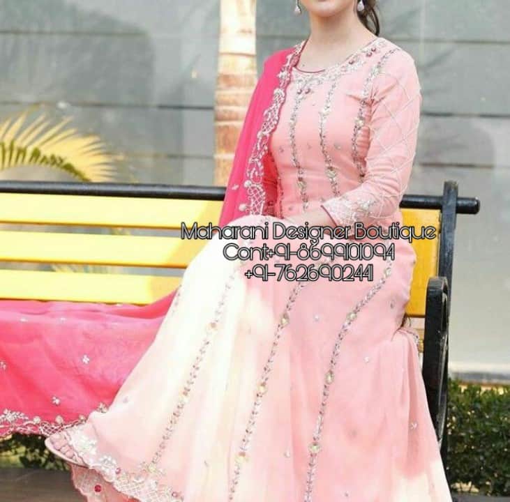 Buy Punjabi Patiala Frock Style Suit Latest Indian Designer Salwar Online  in India  Etsy