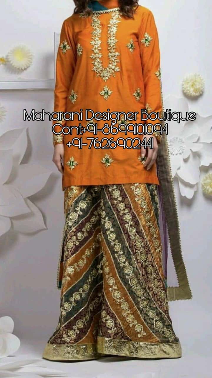 Plazo Suit Design For Girl | Maharani Designer Boutique
