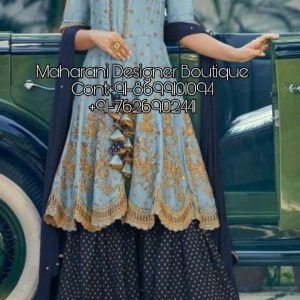 Plazo Suit Neck Design Latest, plazo suit neck design images, plazo suit neck design latest, plazo suit back neck designs, palazzo pant suit neck design, neck design for plazo suit, neck designs for plazo suit, Maharani Designer Boutique