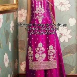 Punjabi Plazo Suit Neck Design, plazo suit neck design images, plazo suit neck design latest, plazo suit back neck designs, palazzo pant suit neck design, neck design for plazo suit, neck designs for plazo suit, Maharani Designer Boutique