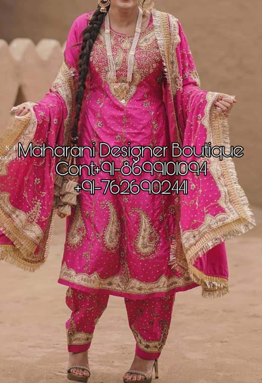 Punjabi Wedding Suits Boutique | Maharani Designer Boutique