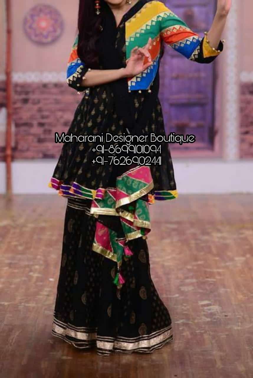 Punjabi Sharara Suits Online Price | Maharani Designer Boutique