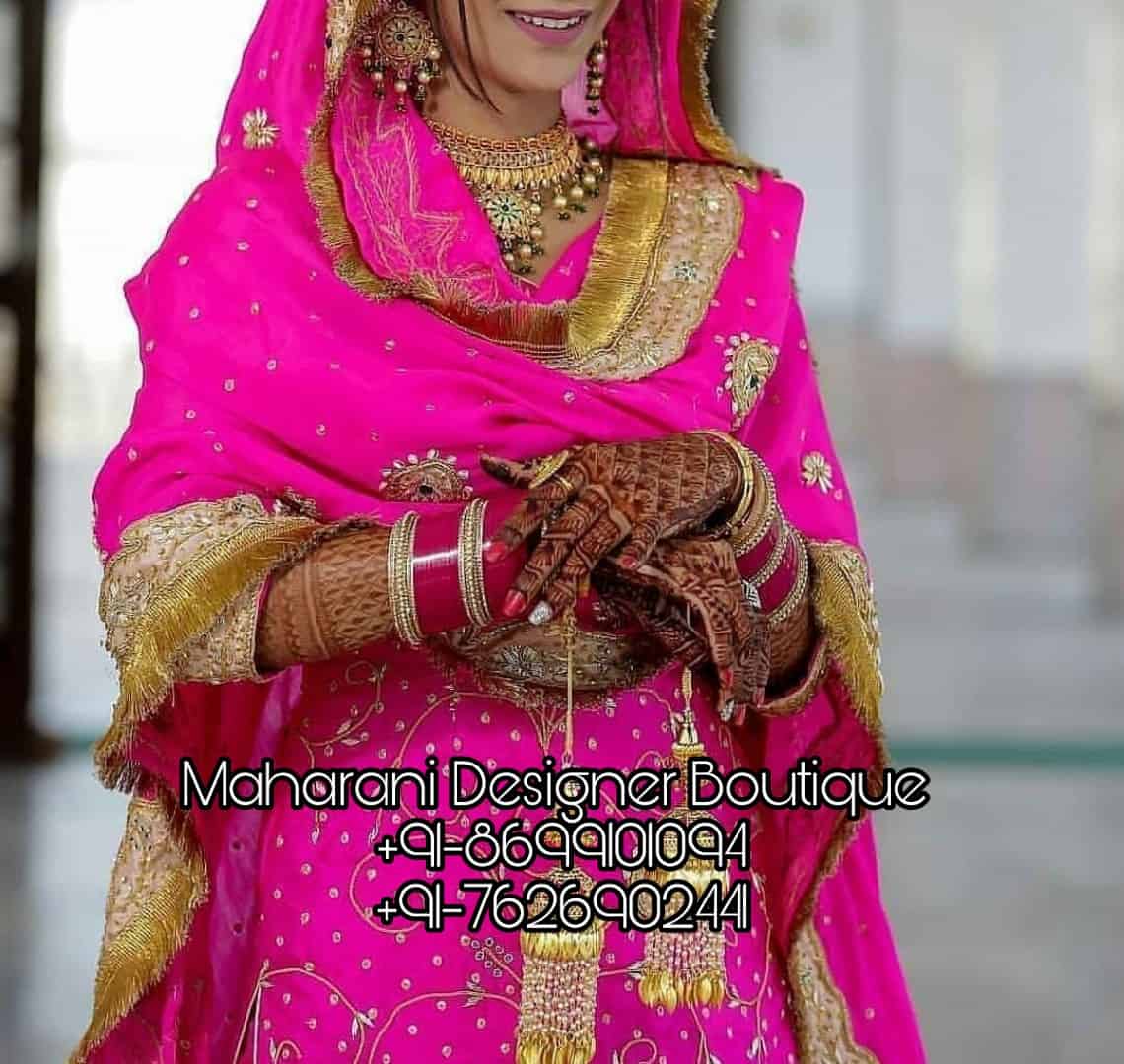 Punjabi Bridal Suit | Bride Suits | Maharani Designer Boutique