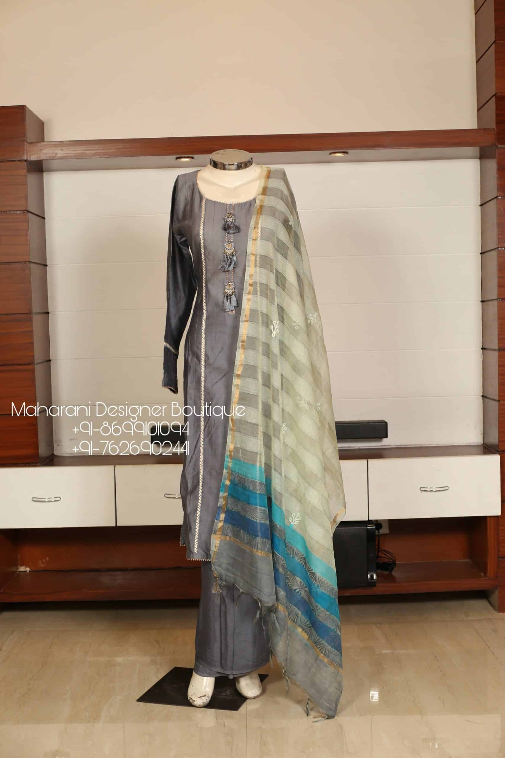 Royal Blue Elegance: Premium Silk Salwar Suit with Silk Santoon Inner |  Dress materials, Salwar kameez, Powder blue dress