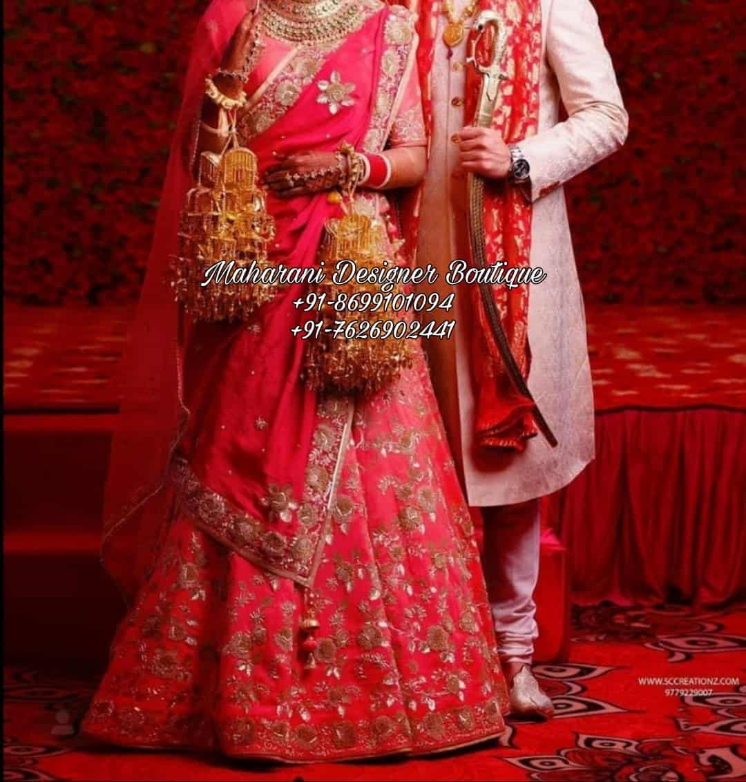 Punjabi Bridal Lehenga Buy Online | Best Punjabi Bridal Lehenga