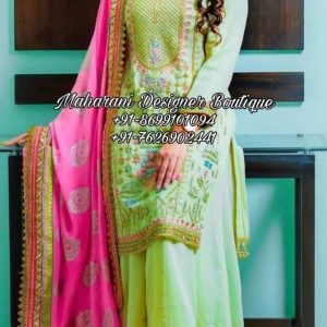 Punjabi Palazzo Suit Party Wear