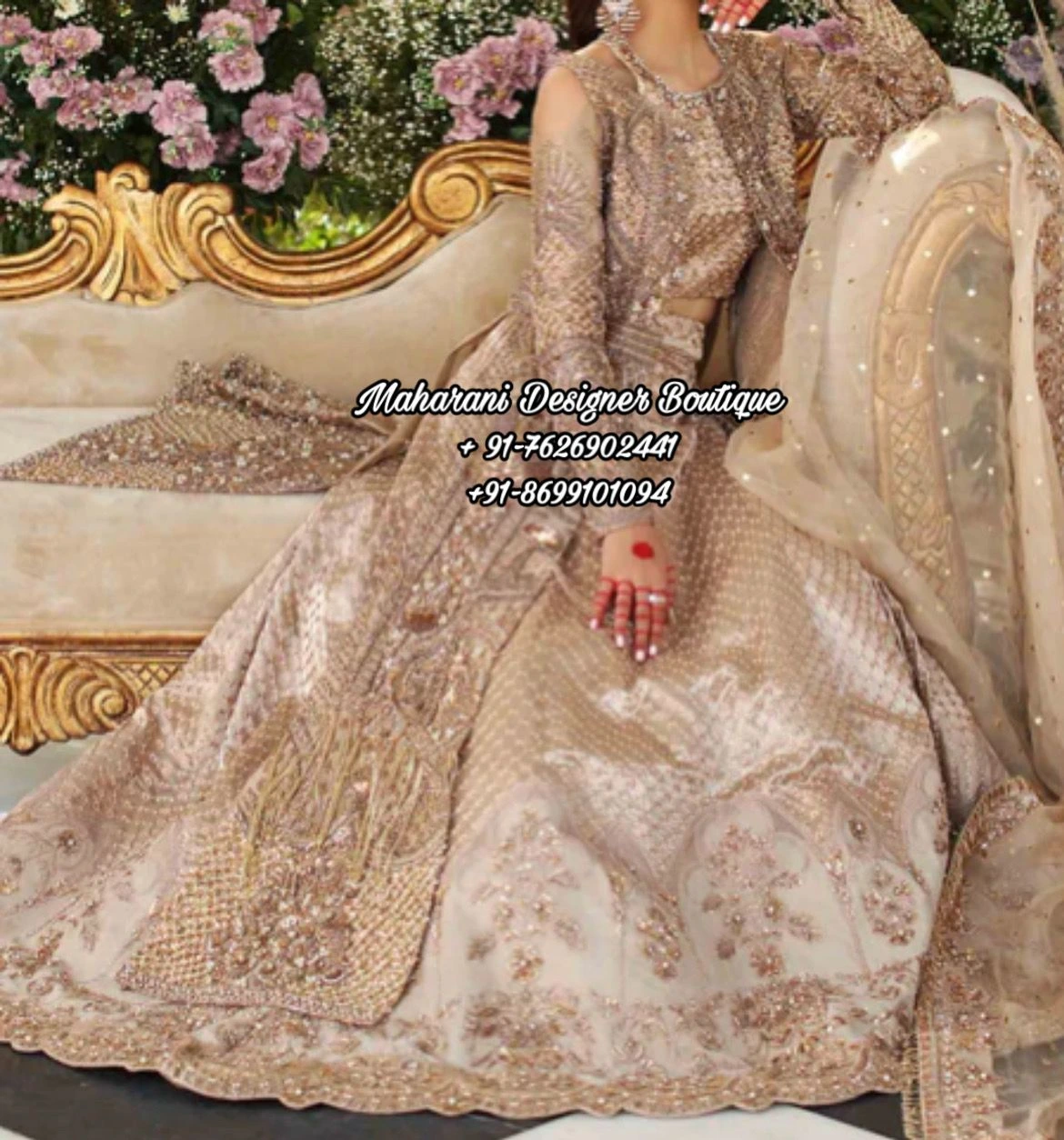 Latest Lehenga Design For Bridal | Maharani Designer Boutique