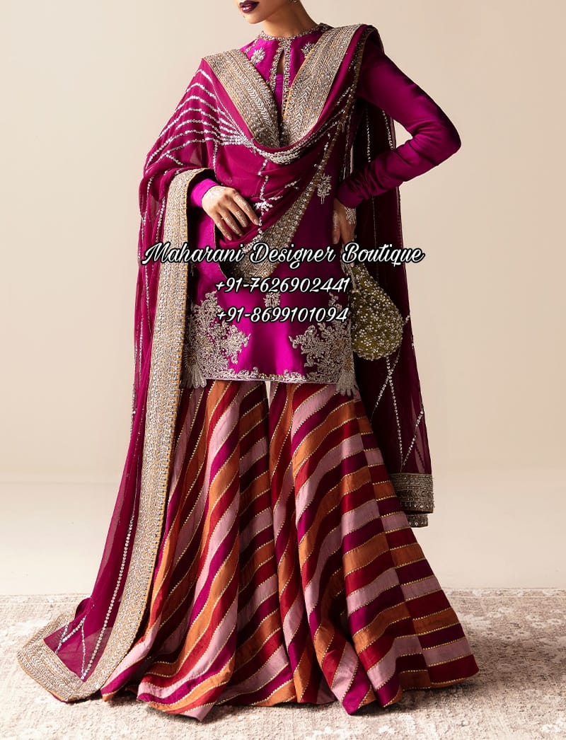 Sharara Dress Online India Maharani Designer Boutique