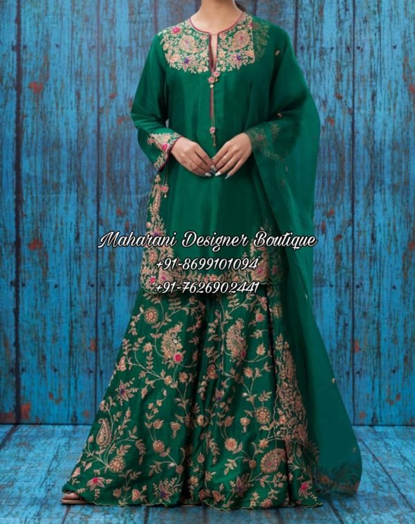 Ladies Sharara Suit Party Wear