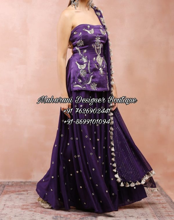 Heavy Party Wear Sharara Suit || Maharani Designer Boutique