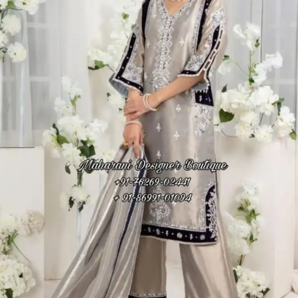 Designer Suits For Party Wear | Maharani Designer Boutique