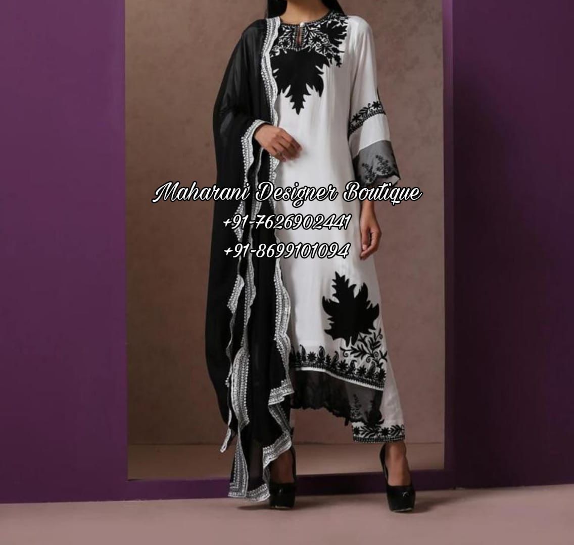 Hand Embroidery Designs On Suits | Maharani Designer Boutique