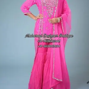 Latest Punjabi Boutique Suits On Facebook , pajami design in suits, designer pajami suit,