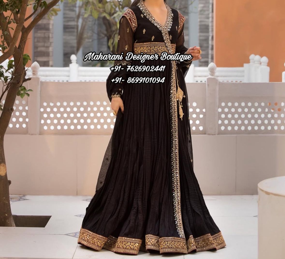 slim fit dress slacks Buy Gorgeous Peacock Blue Anarkali Dress Online M main image 0