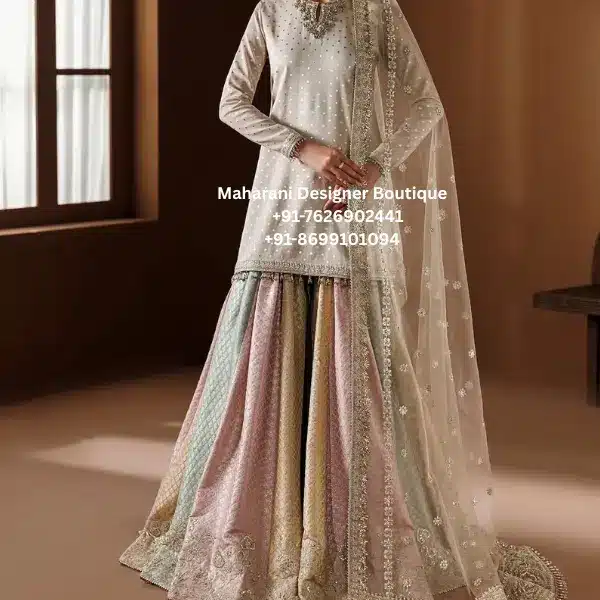 Bridal Designer Sharara Suit Party Indian ethnic fashion has become a global symbol of elegance, tradition, and artistic craftsmanship. Among the most admired outfits in modern ethnic wear is the sharara suit. Pakistani Sharara Suits Canada Designer Sharara Suit Party Wear This beautiful ensemble, known for its wide flared pants and graceful silhouette, has gained immense popularity among women across the world. From weddings and festive celebrations to engagement parties and cultural events, sharara suits are now a preferred choice for women who want to combine tradition with modern style. At Maharani Designer Boutique, we specialize in luxurious ethnic outfits designed for women who appreciate premium craftsmanship and elegant fashion. Our collections are inspired by traditional Indian artistry while also reflecting modern international trends. Women from multicultural cities such as Toronto, Brampton, and Ontario often seek outfits that represent their heritage while fitting into contemporary fashion environments. For customers searching for Designer Sharara Suit Party Maharani Designer Boutique offers carefully curated collections designed to meet global fashion standards. The Growing Global Popularity of Designer Sharara Suit Party The sharara suit originated from royal Mughal fashion and was once worn by queens and aristocratic women. Over time, this outfit evolved into one of the most fashionable and elegant styles in South Asian clothing. Today, sharara suits are loved not only in India and Pakistan but also in many countries around the world. Cities like London, New York, Toronto, and Melbourne have vibrant multicultural communities where ethnic fashion plays an important role in weddings and celebrations. Women living in these global cities often choose traditional outfits that highlight culture while maintaining a modern look. Across France, Spain, Italy, and Germany, Indian fashion is becoming increasingly admired for its intricate embroidery, luxurious fabrics, and vibrant colors. Designers have successfully introduced ethnic outfits to international audiences who appreciate unique handcrafted clothing. The sharara suit stands out because it combines elegance with comfort. The wide flared pants create a dramatic and graceful silhouette that makes the outfit perfect for festive events. Paired with an embroidered kurta and a beautifully draped dupatta, a sharara suit instantly creates a royal appearance. Ethnic Fashion in Canada Bridal Sharara Suits Online Boutique Canada has become one of the most important global markets for Indian ethnic wear. Cities like Brampton, Toronto, Alberta, and Manitoba have large South Asian communities where traditional clothing is worn during festivals, weddings, and cultural celebrations. Events such as Diwali, Eid, weddings, and engagement ceremonies often feature vibrant ethnic outfits. Sharara suits are particularly popular because they provide a festive yet comfortable option for long celebrations. Many women living in Ontario and Toronto prefer designer outfits that offer premium quality and modern styling. Online boutiques have made it easier than ever to explore exclusive collections without visiting multiple stores. Customers looking for Designer Sharara Suit Online Brampton can explore a wide range of stylish designs created for weddings, parties, and special occasions. International Love for Indian Ethnic Wear Indian fashion is no longer limited to South Asia. Today, it is admired by fashion enthusiasts across continents. Women in Australia, New Zealand, Malaysia, and Singapore regularly wear ethnic outfits for cultural festivals and special events. Cities like Melbourne and Sydney often host multicultural fashion shows where Indian clothing stands out for its vibrant colors and intricate craftsmanship. Similarly, communities in Kuwait and Greece have developed a growing interest in luxury ethnic wear. MDB 027210105,MDB 02721020,MDB 027210169 ,MDB 02721006,MDB 027210099 In Russia and Germany, fashion lovers appreciate the detailed embroidery and luxurious fabrics used in Indian designer clothing. Traditional techniques such as zari work, mirror embroidery, and stone embellishments create outfits that look both artistic and sophisticated. Meanwhile, major fashion capitals like London and New York have embraced Indian ethnic wear for destination weddings, cultural celebrations, and international fashion events. Why Sharara Suits Are Perfect for Celebrations Sharara suits are one of the most versatile outfits in ethnic fashion. They are ideal for a wide range of occasions including weddings, festive parties, family gatherings, and engagement ceremonies. Wedding Functions During wedding celebrations, guests often prefer outfits that are elegant yet comfortable. Sharara suits offer a perfect balance between glamour and practicality. Festive Celebrations Pakistani Sharara Suits Canada Festivals such as Diwali, Eid, and cultural gatherings are perfect occasions to wear vibrant sharara suits. Engagement Parties Many women choose sharara suits for engagement ceremonies because they provide a regal appearance without the heaviness of bridal lehengas. Cultural Events In multicultural cities like Toronto, London, and Melbourne, sharara suits are often worn during cultural festivals and community gatherings. The dramatic flare of the sharara pants combined with intricate embroidery creates a visually stunning outfit that stands out at any event. Craftsmanship Behind Designer Sharara Suits What makes designer sharara suits truly special is the craftsmanship involved in their creation. Skilled artisans spend hours carefully crafting each outfit using traditional embroidery techniques. Some of the most admired design elements include: • Zari embroidery • Mirror work • Thread embroidery • Stone embellishments • Handcrafted motifs These decorative details reflect centuries of artistic tradition and make every outfit unique. Designers often combine traditional techniques with modern silhouettes to create styles that appeal to women across the world. MDB 027210208 ,MDB 027210210,MDB 027210236 Women living in fashion-forward cities such as California, London, and New York often appreciate outfits that combine heritage craftsmanship with contemporary elegance. For fashion enthusiasts seeking Designer Sharara Suit Online Brampton, premium designer collections offer stunning outfits suitable for international fashion trends. Choosing the Perfect Sharara Suit Selecting the right sharara suit involves considering several important elements. Fabric Luxury fabrics such as georgette, silk, velvet, and chiffon enhance both comfort and elegance. Embroidery Pakistani Sharara Suits Canada Detailed embroidery adds sophistication and transforms a simple outfit into a statement piece. Color Bold colors like royal blue, deep maroon, emerald green, and pastel shades are popular for festive occasions. Styling Pairing a sharara suit with statement jewelry, embroidered footwear, and a designer clutch creates a complete ethnic look. Women in Canada, the USA, the UK, and Australia often prefer outfits that combine traditional beauty with modern design aesthetics. Online Boutiques and Global Fashion Access The rise of online shopping has transformed the ethnic fashion industry. Today, customers can easily browse exclusive collections and order designer outfits from anywhere in the world. Online boutiques provide convenience and access to premium designer collections that may not be available locally. This is especially beneficial for customers living in countries such as France, Spain, Germany, Italy, Australia, and Canada. Through online platforms, fashion lovers can explore a wide range of ethnic styles including sharara suits, lehengas, anarkali suits, and Punjabi salwar kameez. Online boutiques also help customers discover the latest international fashion trends while maintaining traditional elegance. Customers interested in Designer Sharara Suit Online Brampton can explore exclusive collections designed for modern women who value both style and cultural heritage. The Future of Global Ethnic Fashion Designer Sharara Suit Party Wear Indian ethnic fashion continues to expand internationally as more people appreciate the beauty of traditional clothing. Designers are constantly innovating with new fabrics, embroidery techniques, and modern silhouettes. Cities like Toronto, Brampton, London, Melbourne, and New York have become important centers for multicultural fashion where ethnic clothing is celebrated. With increasing global interest in handcrafted fashion, outfits like sharara suits will continue to gain popularity across continents. Women from diverse cultural backgrounds are embracing ethnic fashion as a symbol of elegance and individuality. From weddings in Ontario to cultural events in California and festive gatherings in Singapore, ethnic outfits remain a timeless choice for women who appreciate artistic fashion. Maharani Designer Boutique Designer Sharara Suit Party Wear Maharani Designer Boutique is dedicated to bringing luxurious ethnic fashion to customers around the world. Our collections are designed for women who appreciate elegant craftsmanship and timeless style. We focus on premium fabrics, intricate embroidery, and modern silhouettes that reflect the beauty of traditional Indian fashion. Whether you are attending a wedding in Toronto, celebrating a festival in London, or participating in a cultural event in Melbourne, a beautifully crafted sharara suit will always make a lasting impression. For those searching for Designer Sharara Suit Online Brampton, Maharani Designer Boutique offers sophisticated collections designed to celebrate tradition, luxury, and global fashion trends.