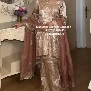 Designer Salwar Kameez For Wedding Bride – Elegant Ethnic Fashion for Modern Women Indian ethnic fashion has gained tremendous popularity across the globe. Among the many beautiful traditional outfits, the sharara suit has emerged as one of the most stylish and elegant choices for women who appreciate cultural fashion blended with modern design. The increasing demand for Latest Designer Salwar Suit Online collections reflects how this traditional outfit continues to captivate fashion lovers worldwide. Maharani Designer Boutique proudly presents a luxurious collection of sharara suits crafted with exquisite fabrics, intricate embroidery, and contemporary styling. Our designer outfits combine the heritage of Indian craftsmanship with modern fashion trends, making them perfect for weddings, festive celebrations, parties, and cultural events. Women living in France, Spain, Canada, Malaysia, USA, UK, Italy, Australia, New Zealand, Singapore, Germany, Kuwait, Greece, Russia and vibrant cities such as Toronto, Melbourne, Brampton, Ontario, New York, London, California, Alberta, and Manitoba are embracing ethnic fashion more than ever before. Sharara suits have become a preferred outfit choice for women seeking elegance, comfort, and sophistication. The Timeless Charm of Online Salwar Kameez For Wedding Bride Sharara suits are known for their distinctive silhouette that includes a short or long kameez paired with wide flared pants called shararas. The flowing structure of the sharara creates a graceful and regal appearance, making it an ideal outfit for special occasions. The popularity of salwar kameez as grown significantly because modern designers have reimagined this traditional attire with contemporary touches. Today’s sharara suits feature stylish necklines, trendy sleeve designs, innovative fabrics, and luxurious embellishments that appeal to fashion-conscious women around the world. Sharara suits are especially popular for: Wedding ceremonies Reception parties Engagement functions Festive celebrations Cultural gatherings Fashion events Their elegant structure allows women to move comfortably while maintaining a glamorous appearance. MDB 027210194,MDB 027210210,MDB 027210203,MDB 027210192 ,MDB 027210087, MDB 027210218 ,MDB 027210276 ,MDB 027210236 Global Popularity of Indian Ethnic Wear Indian fashion has become a global phenomenon, admired for its intricate craftsmanship, vibrant colors, and luxurious fabrics. Women living in Canada, USA, UK, Australia, New Zealand, Singapore, Germany, Kuwait, Greece, Russia, France, Spain, Italy, and Malaysia frequently choose traditional outfits for weddings, festivals, and cultural celebrations. Cities like Toronto, Brampton, Ontario, Melbourne, New York, London, California, Alberta, and Manitoba have thriving South Asian communities where ethnic fashion remains an essential part of social and cultural life. Designer boutiques continue to serve customers from these international markets by offering authentic traditional outfits with modern styling. The rising interest in Suits Online Boutique UK collections highlights the growing demand for high-quality ethnic wear that blends tradition with contemporary fashion. MDB 027210329 ,MDB 024404 ,MDB 024533 Fabrics Used in Designer Punjabi Suits Party Fabric selection plays a crucial role in creating luxurious sharara suits. Designers carefully choose materials that enhance the beauty and comfort of the outfit while ensuring a sophisticated appearance. MDB 027210197,MDB 027210213 ,MDB 027210229,MDB 027210275 ,MDB 026342 Silk Silk fabrics provide a royal and elegant look that is ideal for weddings and festive occasions. The smooth texture and natural sheen make silk sharara suits highly desirable. Georgette Georgette is a lightweight fabric that drapes beautifully and creates a flowy silhouette. This fabric is perfect for party wear outfits. Chiffon Chiffon offers delicate elegance and is often used for dupattas and lightweight suits. Velvet Velvet adds richness and luxury to ethnic outfits, especially during winter weddings and evening celebrations. Net and Tulle Net fabrics create a glamorous and contemporary appearance. Designers often use net for layered shararas and stylish dupattas. These premium materials help create elegant outfits admired by women searching for Sharara Suits Online Boutique UK designs worldwide. Traditional Embroidery Techniques Embroidery is one of the most captivating elements of Indian ethnic fashion. Skilled artisans use time-honored techniques to craft intricate patterns that enhance the beauty of sharara suits. Some popular embroidery styles include: Zari Work – Metallic thread embroidery that creates royal patterns. Resham Embroidery – Fine silk thread embroidery that forms delicate floral and traditional motifs. Sequins Work – Sparkling embellishments that reflect light beautifully during evening events. Stone and Crystal Work – Luxurious embellishments perfect for bridal and party wear outfits. Mirror Work – Decorative mirrors that add vibrant cultural appeal. These artistic techniques highlight the craftsmanship of Indian designers and contribute to the growing popularity of designer ethnic wear across France, Spain, Canada, USA, UK, Italy, Australia, New Zealand, Singapore, Germany, Kuwait, Greece, and Russia. Trending Colors Color trends in ethnic fashion evolve with time, and modern sharara suits now feature a wide range of elegant shades suitable for different occasions. Some popular color choices include: Deep maroon Emerald green Royal blue Champagne gold Pastel pink Lavender Ivory and beige Mustard yellow These colors are widely loved by women in global fashion hubs like Toronto, Melbourne, New York, London, and California, where contemporary fashion influences traditional outfit choices. Styling Tips for Suits Boutique To achieve a complete ethnic look, styling plays an important role. Women often pair sharara suits with carefully selected accessories and makeup styles. Jewelry Traditional jewelry such as jhumka earrings, chandbalis, bangles, and statement necklaces complement the elegance of sharara suits. Footwear Ethnic footwear like embroidered juttis, mojaris, and stylish heels enhance the beauty of the outfit. Dupatta Styling Dupatta draping styles can dramatically change the overall appearance of the outfit. Brides and fashion enthusiasts experiment with various draping techniques to create a unique style. A well-styled Sharara Suits Online Boutique UK outfit can transform a simple look into a glamorous fashion statement suitable for grand celebrations. Why Designer Boutique Outfits Are Popular Designer Designer boutiques offer exclusive collections that are not commonly available in mass-produced fashion. Women prefer boutique outfits because they provide: Unique designs Premium fabrics Custom tailoring options Intricate embroidery High-quality craftsmanship Maharani Designer Boutique focuses on delivering luxury ethnic wear that meets the expectations of modern fashion lovers around the world. International Demand The popularity of sharara suits continues to rise globally as more women embrace traditional outfits for weddings and festive celebrations. Customers from Canada, USA, UK, Australia, New Zealand, Singapore, Germany, Kuwait, Greece, Russia, France, Spain, Italy, and Malaysia regularly explore designer boutiques for authentic Indian ethnic wear. Cities like Toronto, Brampton, Ontario, Melbourne, New York, London, California, Alberta, and Manitoba have become important markets for ethnic fashion. Many women in these regions prefer ordering designer outfits online to access premium collections from trusted boutiques. Modern Trends Fashion designers constantly introduce new styles to keep ethnic wear exciting and contemporary. Modern sharara suits now include innovative features such as: Cape-style sharara suits Jacket-style sharara outfits Layered sharara skirts Floor-length kameez with sharara Indo-western fusion designs These styles appeal to younger fashion enthusiasts who want a blend of tradition and modern fashion trends. The increasing popularity of Sharara Suits Online Boutique UK collections reflects the evolving tastes of women who appreciate both cultural heritage and modern elegance. Custom Suits for Special Occasions Every woman has her own unique sense of style. Designer boutiques offer customization options that allow customers to personalize their outfits according to their preferences. Customization options may include: Fabric selection Color combinations Embroidery designs Sleeve styles Neckline patterns Custom tailoring ensures that each outfit fits perfectly and reflects the individual personality of the wearer. Maharani Designer Boutique specializes in creating custom designer outfits crafted with precision and attention to detail. Celebrating Culture Through Fashion Traditional clothing plays a vital role in preserving cultural heritage. Sharara suits are a beautiful representation of South Asian fashion history and craftsmanship. Women across France, Spain, Canada, Malaysia, USA, UK, Italy, Australia, New Zealand, Singapore, Germany, Kuwait, Greece, and Russia proudly wear ethnic outfits during festivals, weddings, and cultural events. These garments symbolize tradition, elegance, and cultural pride. Conclusion Sharara suits continue to remain one of the most elegant and stylish choices in Indian ethnic fashion. Their graceful silhouette, luxurious fabrics, and intricate embroidery make them ideal for weddings, festive celebrations, and formal gatherings. The growing demand for Sharara Suits Online Boutique UK highlights the global appeal of traditional Indian fashion. Women living in Toronto, Melbourne, Brampton, Ontario, New York, London, California, Alberta, and Manitoba appreciate the craftsmanship and elegance of designer ethnic wear. Maharani Designer Boutique proudly offers premium sharara suit collections designed to celebrate beauty, tradition, and modern fashion. Our carefully crafted outfits are created for women who want to look elegant and confident for every special occasion. With luxurious fabrics, intricate detailing, and contemporary designs, our sharara suits represent the perfect blend of traditional craftsmanship and modern fashion trends, making them a timeless addition to every ethnic wardrobe.