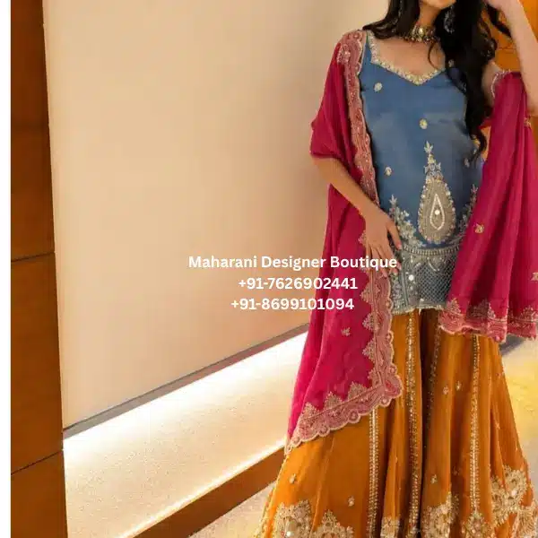 Pakistani Designer Sharara Suit Online Indian ethnic fashion has become a global symbol of elegance, tradition, and artistic craftsmanship. Among the most admired outfits in modern ethnic wear is the sharara suit. Pakistani Sharara Suits Canada Designer Sharara Suit Party Wear This beautiful ensemble, known for its wide flared pants and graceful silhouette, has gained immense popularity among women across the world. From weddings and festive celebrations to engagement parties and cultural events, sharara suits are now a preferred choice for women who want to combine tradition with modern style. At Maharani Designer Boutique, we specialize in luxurious ethnic outfits designed for women who appreciate premium craftsmanship and elegant fashion. Our collections are inspired by traditional Indian artistry while also reflecting modern international trends. Women from multicultural cities such as Toronto, Brampton, and Ontario often seek outfits that represent their heritage while fitting into contemporary fashion environments. For customers searching for Designer Punjabi Sharara Suits Canada, Maharani Designer Boutique offers carefully curated collections designed to meet global fashion standards. The Growing Global Popularity of Sharara Suits The sharara suit originated from royal Mughal fashion and was once worn by queens and aristocratic women. Over time, this outfit evolved into one of the most fashionable and elegant styles in South Asian clothing. Today, sharara suits are loved not only in India and Pakistan but also in many countries around the world. Cities like London, New York, Toronto, and Melbourne have vibrant multicultural communities where ethnic fashion plays an important role in weddings and celebrations. Women living in these global cities often choose traditional outfits that highlight culture while maintaining a modern look. Across France, Spain, Italy, and Germany, Indian fashion is becoming increasingly admired for its intricate embroidery, luxurious fabrics, and vibrant colors. Designers have successfully introduced ethnic outfits to international audiences who appreciate unique handcrafted clothing. The sharara suit stands out because it combines elegance with comfort. The wide flared pants create a dramatic and graceful silhouette that makes the outfit perfect for festive events. Paired with an embroidered kurta and a beautifully draped dupatta, a sharara suit instantly creates a royal appearance. Ethnic Fashion in Canada Pakistani Designer Sharara Suit Online Canada has become one of the most important global markets for Indian ethnic wear. Cities like Brampton, Toronto, Alberta, and Manitoba have large South Asian communities where traditional clothing is worn during festivals, weddings, and cultural celebrations. Events such as Diwali, Eid, weddings, and engagement ceremonies often feature vibrant ethnic outfits. Sharara suits are particularly popular because they provide a festive yet comfortable option for long celebrations. Many women living in Ontario and Toronto prefer designer outfits that offer premium quality and modern styling. Online boutiques have made it easier than ever to explore exclusive collections without visiting multiple stores. Customers looking for Designer Sharara Suit Online Brampton can explore a wide range of stylish designs created for weddings, parties, and special occasions. International Love for Indian Ethnic Wear Indian fashion is no longer limited to South Asia. Today, it is admired by fashion enthusiasts across continents. Women in Australia, New Zealand, Malaysia, and Singapore regularly wear ethnic outfits for cultural festivals and special events. Cities like Melbourne and Sydney often host multicultural fashion shows where Indian clothing stands out for its vibrant colors and intricate craftsmanship. Similarly, communities in Kuwait and Greece have developed a growing interest in luxury ethnic wear. MDB 027210105,MDB 02721020,MDB 027210169 ,MDB 02721006,MDB 027210099 MDB 027210274 ,MDB 027210340,MDB 027210311 ,In Russia and Germany, fashion lovers appreciate the detailed embroidery and luxurious fabrics used in Indian designer clothing. Traditional techniques such as zari work, mirror embroidery, and stone embellishments create outfits that look both artistic and sophisticated. Meanwhile, major fashion capitals like London and New York have embraced Indian ethnic wear for destination weddings, cultural celebrations, and international fashion events. Why Sharara Suits Are Perfect for Celebrations Sharara suits are one of the most versatile outfits in ethnic fashion. They are ideal for a wide range of occasions including weddings, festive parties, family gatherings, and engagement ceremonies. Wedding Functions During wedding celebrations, guests often prefer outfits that are elegant yet comfortable. Sharara suits offer a perfect balance between glamour and practicality. Festive Celebrations Pakistani Sharara Suits Canada Festivals such as Diwali, Eid, and cultural gatherings are perfect occasions to wear vibrant sharara suits. Engagement Parties Many women choose sharara suits for engagement ceremonies because they provide a regal appearance without the heaviness of bridal lehengas. Cultural Events In multicultural cities like Toronto, London, and Melbourne, sharara suits are often worn during cultural festivals and community gatherings. The dramatic flare of the sharara pants combined with intricate embroidery creates a visually stunning outfit that stands out at any event. Craftsmanship Behind Designer Sharara Suits What makes designer sharara suits truly special is the craftsmanship involved in their creation. Skilled artisans spend hours carefully crafting each outfit using traditional embroidery techniques. Some of the most admired design elements include: • Zari embroidery • Mirror work • Thread embroidery • Stone embellishments • Handcrafted motifs These decorative details reflect centuries of artistic tradition and make every outfit unique. Designers often combine traditional techniques with modern silhouettes to create styles that appeal to women across the world. MDB 027210208 ,MDB 027210210,MDB 027210236 Women living in fashion-forward cities such as California, London, and New York often appreciate outfits that combine heritage craftsmanship with contemporary elegance. For fashion enthusiasts seeking Designer Sharara Suit Online Brampton, premium designer collections offer stunning outfits suitable for international fashion trends. Choosing the Perfect Sharara Suit Selecting the right sharara suit involves considering several important elements. Fabric Luxury fabrics such as georgette, silk, velvet, and chiffon enhance both comfort and elegance. Embroidery Pakistani Sharara Suits Canada Detailed embroidery adds sophistication and transforms a simple outfit into a statement piece. Color Bold colors like royal blue, deep maroon, emerald green, and pastel shades are popular for festive occasions. Styling Pairing a sharara suit with statement jewelry, embroidered footwear, and a designer clutch creates a complete ethnic look. Women in Canada, the USA, the UK, and Australia often prefer outfits that combine traditional beauty with modern design aesthetics. Online Boutiques and Global Fashion Access The rise of online shopping has transformed the ethnic fashion industry. Today, customers can easily browse exclusive collections and order designer outfits from anywhere in the world. Online boutiques provide convenience and access to premium designer collections that may not be available locally. This is especially beneficial for customers living in countries such as France, Spain, Germany, Italy, Australia, and Canada. Through online platforms, fashion lovers can explore a wide range of ethnic styles including sharara suits, lehengas, anarkali suits, and Punjabi salwar kameez. Online boutiques also help customers discover the latest international fashion trends while maintaining traditional elegance. Customers interested in Designer Sharara Suit Online Brampton can explore exclusive collections designed for modern women who value both style and cultural heritage. The Future of Global Ethnic Fashion Designer Sharara Suit Party Wear Indian ethnic fashion continues to expand internationally as more people appreciate the beauty of traditional clothing. Designers are constantly innovating with new fabrics, embroidery techniques, and modern silhouettes. Cities like Toronto, Brampton, London, Melbourne, and New York have become important centers for multicultural fashion where ethnic clothing is celebrated. With increasing global interest in handcrafted fashion, outfits like sharara suits will continue to gain popularity across continents. Women from diverse cultural backgrounds are embracing ethnic fashion as a symbol of elegance and individuality. From weddings in Ontario to cultural events in California and festive gatherings in Singapore, ethnic outfits remain a timeless choice for women who appreciate artistic fashion. Maharani Designer Boutique Designer Sharara Suit Party Wear Maharani Designer Boutique is dedicated to bringing luxurious ethnic fashion to customers around the world. Our collections are designed for women who appreciate elegant craftsmanship and timeless style. We focus on premium fabrics, intricate embroidery, and modern silhouettes that reflect the beauty of traditional Indian fashion. Whether you are attending a wedding in Toronto, celebrating a festival in London, or participating in a cultural event in Melbourne, a beautifully crafted sharara suit will always make a lasting impression. For those searching for Designer Sharara Suit Online Brampton, Maharani Designer Boutique offers sophisticated collections designed to celebrate tradition, luxury, and global fashion trends.