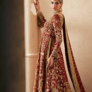 Royal Rose Gold Embroidered Punjabi Suit Elevate your ethnic wardrobe with the Royal Rose Gold Embroidered Punjabi Suit, a sophisticated traditional outfit created for women who appreciate elegant colours, intricate detailing and timeless Punjabi fashion. This beautiful ensemble features a warm rose-gold and dusty mauve colour palette, enhanced with detailed embroidery and ornamental borders. The straight-cut kameez creates a graceful silhouette, while the matching salwar adds a classic Punjabi touch. Furthermore, the lightweight sheer dupatta completes the outfit with an elegant and feminine finish. The combination of muted rose, antique gold and deep berry accents gives this Punjabi suit a luxurious appearance without looking overly bright. Moreover, the carefully placed embroidery around the neckline, sleeves, hemline and dupatta creates a beautifully coordinated look. Whether you are attending a wedding, family celebration, festive gathering or elegant evening event, this embroidered Punjabi salwar suit offers a versatile styling option. Elegant Rose Gold Colour The rose-gold shade is the highlight of this outfit. It combines a soft pinkish-mauve tone with warm golden detailing, creating a refined colour combination suitable for both daytime and evening occasions. In addition, the deeper berry accents around the borders add contrast and make the embroidery stand out beautifully. This colour palette can be paired with: Gold jewellery Kundan jewellery Pearl accessories Antique gold earrings Rose-gold heels Embellished Punjabi juttis Matching potli bags Therefore, the outfit can easily be styled for different occasions while maintaining its traditional character. Intricate Embroidered Kameez The kameez features detailed embroidery across the front, with decorative borders running vertically along the neckline and sides. The lower hem is particularly ornate, featuring multiple layers of embroidery, metallic detailing and decorative motifs. Furthermore, the sleeve cuffs are enhanced with matching embroidery, creating a balanced look throughout the outfit. The straight silhouette makes the kameez suitable for women who prefer a graceful and comfortable traditional outfit. Beautiful Punjabi Salwar The matching salwar adds an authentic Punjabi element to the ensemble. Its soft rose-mauve colour coordinates beautifully with the kameez, while the embellished ankle border provides a polished finishing touch. As a result, the complete outfit maintains a cohesive appearance from the neckline to the hem. The salwar can be paired with traditional Punjabi footwear for a classic look or with elegant heels for a more contemporary occasion outfit. Sheer Embroidered Dupatta The lightweight sheer dupatta adds softness and movement to this Punjabi suit. It features delicate embroidery and an embellished border that complements the kameez beautifully. Moreover, the dupatta can be styled in several ways. You can drape it traditionally over both shoulders, carry it over one shoulder or create a graceful front drape for photographs. For weddings, placing one end over the head creates a more traditional Punjabi appearance. Perfect Wedding Punjabi Suit This Punjabi suit for wedding occasions is an excellent choice for guests, bridesmaids, sisters of the bride and family members. Dusty Rose Embroidered Anarkali Lehenga,MDB 11476 ,MDB 024848 ,MDB 025278,MDB 025331 Its sophisticated colour combination makes it suitable for: Wedding ceremonies Engagement parties Sangeet celebrations Mehndi functions Reception parties Family gatherings Festive celebrations Dinner parties Traditional events Consequently, you can wear this outfit for multiple occasions rather than limiting it to one celebration. Punjabi Suit for UK If you are searching for a Punjabi suit in the UK, this rose-gold embroidered outfit is an elegant choice for South Asian celebrations. The refined colour palette works especially well for weddings, receptions and family functions. It can be styled with gold earrings, a small clutch and embellished footwear for a sophisticated UK wedding guest look. Punjabi Suit USA This Punjabi suit USA style is perfect for women attending Indian and South Asian celebrations across the United States. The intricate embroidery adds a festive touch, while the elegant silhouette keeps the overall look sophisticated. Furthermore, the outfit can be dressed up with statement jewellery for evening celebrations or styled more simply for daytime gatherings. Punjabi Suit Canada For customers searching for a Punjabi suit in Canada, this design offers a beautiful combination of traditional Punjabi styling and contemporary elegance. The rose-gold colour makes it particularly versatile for wedding celebrations, cultural events and festive gatherings in Toronto, Brampton, Mississauga, Vancouver, Calgary and other Canadian cities. How to Style This Punjabi Suit Traditional Styling For a classic Punjabi look, pair the outfit with: Gold jhumkas Punjabi jutti Matching bangles Small potli bag Traditional hair accessory Additionally, a soft braid or low bun can complete the look. Modern Styling For a contemporary appearance, choose: Statement earrings Minimal bangles Metallic heels Structured clutch Soft waves Natural glam makeup Alternatively, keep the jewellery minimal and allow the embroidery to remain the centre of attention. Jewellery Recommendations Gold and antique-finish jewellery complement this outfit beautifully. For a wedding event, you can choose a statement necklace with matching earrings. For a simpler occasion, oversized jhumkas can be enough to complete the look. Moreover, pearl jewellery can create a softer and more sophisticated appearance against the rose-gold colour. Occasion Styling Wedding Guest Outfit The elegant rose-gold shade makes this suit a beautiful wedding guest outfit. Pair it with gold heels, statement earrings and a matching clutch for an effortlessly polished appearance. Festive Wear For festive occasions, add colourful bangles and traditional jewellery. As a result, the subtle base colour allows brighter accessories to stand out. Party Wear For an evening party, style the suit with metallic heels, a structured clutch and statement earrings. Furthermore, a sleek hairstyle can give the traditional outfit a modern finish. Why Choose This Rose Gold Punjabi Suit? Firstly, the rose-gold colour offers a sophisticated alternative to brighter traditional shades. Secondly, the intricate embroidery creates a luxurious appearance. Thirdly, the matching salwar provides an authentic Punjabi silhouette. Furthermore, the sheer embroidered dupatta adds elegance and movement. Finally, the coordinated embroidery makes the entire ensemble look polished and occasion-ready. Product Features Feature Details Product Type Punjabi Salwar Suit Product Name Royal Rose Gold Embroidered Punjabi Suit Colour Rose Gold / Dusty Mauve Work Embroidery & Decorative Border Work Top Embroidered Punjabi Kameez Bottom Matching Salwar Dupatta Sheer Embroidered Dupatta Style Traditional Punjabi Ethnic Wear Occasion Wedding, Party, Festive & Celebration Target Markets UK, USA, Canada & India SEO Keywords Rose gold Punjabi suit, rose gold salwar suit, Punjabi suit, Punjabi salwar kameez, embroidered Punjabi suit, heavy embroidered Punjabi suit, Punjabi suit for wedding, Punjabi wedding outfit, Punjabi suits online, Punjabi suit UK, Punjabi suit USA, Punjabi suit Canada, Indian Punjabi suit, traditional Punjabi suit, Punjabi ethnic wear, Punjabi party wear suit, Punjabi festive wear, wedding guest Punjabi suit, embroidered salwar suit, luxury Punjabi suit, Punjabi kameez with salwar, Punjabi suit with dupatta, rose gold ethnic outfit, Indian ethnic wear UK, Indian ethnic wear USA, Indian ethnic wear Canada, Maharani Designer Boutique. Long-Tail SEO Keywords rose gold Punjabi suit for wedding, embroidered Punjabi salwar suit for women, Punjabi suit with organza dupatta, rose gold salwar kameez online, Punjabi wedding suit UK, Punjabi wedding suit USA, Punjabi wedding suit Canada, luxury Punjabi suits online, embroidered Punjabi suits for wedding guests, traditional Punjabi suit for women, rose gold Indian ethnic wear, Punjabi party wear suit for women, Punjabi festive suit with dupatta, heavy embroidery Punjabi salwar suit, elegant Punjabi suit for wedding, Punjabi suits online UK USA Canada, rose gold Punjabi kameez, traditional embroidered salwar kameez, Punjabi suit for Indian wedding, designer Punjabi suit for women.
