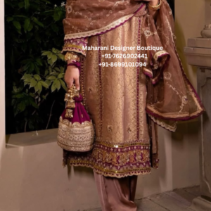 Royal Rose Gold Embroidered Punjabi Suit Elevate your ethnic wardrobe with the Royal Rose Gold Embroidered Punjabi Suit, a sophisticated traditional outfit created for women who appreciate elegant colours, intricate detailing and timeless Punjabi fashion. This beautiful ensemble features a warm rose-gold and dusty mauve colour palette, enhanced with detailed embroidery and ornamental borders. The straight-cut kameez creates a graceful silhouette, while the matching salwar adds a classic Punjabi touch. Furthermore, the lightweight sheer dupatta completes the outfit with an elegant and feminine finish. The combination of muted rose, antique gold and deep berry accents gives this Punjabi suit a luxurious appearance without looking overly bright. Moreover, the carefully placed embroidery around the neckline, sleeves, hemline and dupatta creates a beautifully coordinated look. Whether you are attending a wedding, family celebration, festive gathering or elegant evening event, this embroidered Punjabi salwar suit offers a versatile styling option. Elegant Rose Gold Colour The rose-gold shade is the highlight of this outfit. It combines a soft pinkish-mauve tone with warm golden detailing, creating a refined colour combination suitable for both daytime and evening occasions. In addition, the deeper berry accents around the borders add contrast and make the embroidery stand out beautifully. This colour palette can be paired with: Gold jewellery Kundan jewellery Pearl accessories Antique gold earrings Rose-gold heels Embellished Punjabi juttis Matching potli bags Therefore, the outfit can easily be styled for different occasions while maintaining its traditional character. Intricate Embroidered Kameez The kameez features detailed embroidery across the front, with decorative borders running vertically along the neckline and sides. The lower hem is particularly ornate, featuring multiple layers of embroidery, metallic detailing and decorative motifs. Furthermore, the sleeve cuffs are enhanced with matching embroidery, creating a balanced look throughout the outfit. The straight silhouette makes the kameez suitable for women who prefer a graceful and comfortable traditional outfit. Beautiful Punjabi Salwar The matching salwar adds an authentic Punjabi element to the ensemble. Its soft rose-mauve colour coordinates beautifully with the kameez, while the embellished ankle border provides a polished finishing touch. As a result, the complete outfit maintains a cohesive appearance from the neckline to the hem. The salwar can be paired with traditional Punjabi footwear for a classic look or with elegant heels for a more contemporary occasion outfit. Sheer Embroidered Dupatta The lightweight sheer dupatta adds softness and movement to this Punjabi suit. It features delicate embroidery and an embellished border that complements the kameez beautifully. Moreover, the dupatta can be styled in several ways. You can drape it traditionally over both shoulders, carry it over one shoulder or create a graceful front drape for photographs. For weddings, placing one end over the head creates a more traditional Punjabi appearance. Perfect Wedding Punjabi Suit This Punjabi suit for wedding occasions is an excellent choice for guests, bridesmaids, sisters of the bride and family members. Dusty Rose Embroidered Anarkali Lehenga,MDB 11476 ,MDB 024848 ,MDB 025278,MDB 025331 Its sophisticated colour combination makes it suitable for: Wedding ceremonies Engagement parties Sangeet celebrations Mehndi functions Reception parties Family gatherings Festive celebrations Dinner parties Traditional events Consequently, you can wear this outfit for multiple occasions rather than limiting it to one celebration. Punjabi Suit for UK If you are searching for a Punjabi suit in the UK, this rose-gold embroidered outfit is an elegant choice for South Asian celebrations. The refined colour palette works especially well for weddings, receptions and family functions. It can be styled with gold earrings, a small clutch and embellished footwear for a sophisticated UK wedding guest look. Punjabi Suit USA This Punjabi suit USA style is perfect for women attending Indian and South Asian celebrations across the United States. The intricate embroidery adds a festive touch, while the elegant silhouette keeps the overall look sophisticated. Furthermore, the outfit can be dressed up with statement jewellery for evening celebrations or styled more simply for daytime gatherings. Punjabi Suit Canada For customers searching for a Punjabi suit in Canada, this design offers a beautiful combination of traditional Punjabi styling and contemporary elegance. The rose-gold colour makes it particularly versatile for wedding celebrations, cultural events and festive gatherings in Toronto, Brampton, Mississauga, Vancouver, Calgary and other Canadian cities. How to Style This Punjabi Suit Traditional Styling For a classic Punjabi look, pair the outfit with: Gold jhumkas Punjabi jutti Matching bangles Small potli bag Traditional hair accessory Additionally, a soft braid or low bun can complete the look. Modern Styling For a contemporary appearance, choose: Statement earrings Minimal bangles Metallic heels Structured clutch Soft waves Natural glam makeup Alternatively, keep the jewellery minimal and allow the embroidery to remain the centre of attention. Jewellery Recommendations Gold and antique-finish jewellery complement this outfit beautifully. For a wedding event, you can choose a statement necklace with matching earrings. For a simpler occasion, oversized jhumkas can be enough to complete the look. Moreover, pearl jewellery can create a softer and more sophisticated appearance against the rose-gold colour. Occasion Styling Wedding Guest Outfit The elegant rose-gold shade makes this suit a beautiful wedding guest outfit. Pair it with gold heels, statement earrings and a matching clutch for an effortlessly polished appearance. Festive Wear For festive occasions, add colourful bangles and traditional jewellery. As a result, the subtle base colour allows brighter accessories to stand out. Party Wear For an evening party, style the suit with metallic heels, a structured clutch and statement earrings. Furthermore, a sleek hairstyle can give the traditional outfit a modern finish. Why Choose This Rose Gold Punjabi Suit? Firstly, the rose-gold colour offers a sophisticated alternative to brighter traditional shades. Secondly, the intricate embroidery creates a luxurious appearance. Thirdly, the matching salwar provides an authentic Punjabi silhouette. Furthermore, the sheer embroidered dupatta adds elegance and movement. Finally, the coordinated embroidery makes the entire ensemble look polished and occasion-ready. Product Features Feature Details Product Type Punjabi Salwar Suit Product Name Royal Rose Gold Embroidered Punjabi Suit Colour Rose Gold / Dusty Mauve Work Embroidery & Decorative Border Work Top Embroidered Punjabi Kameez Bottom Matching Salwar Dupatta Sheer Embroidered Dupatta Style Traditional Punjabi Ethnic Wear Occasion Wedding, Party, Festive & Celebration Target Markets UK, USA, Canada & India SEO Keywords Rose gold Punjabi suit, rose gold salwar suit, Punjabi suit, Punjabi salwar kameez, embroidered Punjabi suit, heavy embroidered Punjabi suit, Punjabi suit for wedding, Punjabi wedding outfit, Punjabi suits online, Punjabi suit UK, Punjabi suit USA, Punjabi suit Canada, Indian Punjabi suit, traditional Punjabi suit, Punjabi ethnic wear, Punjabi party wear suit, Punjabi festive wear, wedding guest Punjabi suit, embroidered salwar suit, luxury Punjabi suit, Punjabi kameez with salwar, Punjabi suit with dupatta, rose gold ethnic outfit, Indian ethnic wear UK, Indian ethnic wear USA, Indian ethnic wear Canada, Maharani Designer Boutique. Long-Tail SEO Keywords rose gold Punjabi suit for wedding, embroidered Punjabi salwar suit for women, Punjabi suit with organza dupatta, rose gold salwar kameez online, Punjabi wedding suit UK, Punjabi wedding suit USA, Punjabi wedding suit Canada, luxury Punjabi suits online, embroidered Punjabi suits for wedding guests, traditional Punjabi suit for women, rose gold Indian ethnic wear, Punjabi party wear suit for women, Punjabi festive suit with dupatta, heavy embroidery Punjabi salwar suit, elegant Punjabi suit for wedding, Punjabi suits online UK USA Canada, rose gold Punjabi kameez, traditional embroidered salwar kameez, Punjabi suit for Indian wedding, designer Punjabi suit for women.